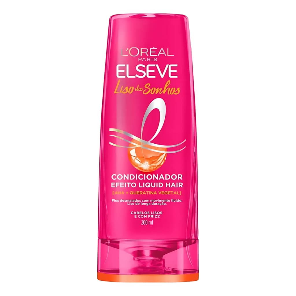 Condicionador Elseve Liso dos Sonhos 200ml  Super Alinhador