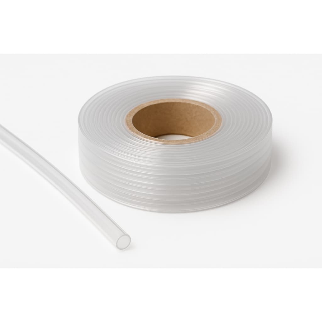 Termo Retrátil Espaguete 10mm Transparente Tubo Encolhível Macarrão Isolante Cabo por Metro
