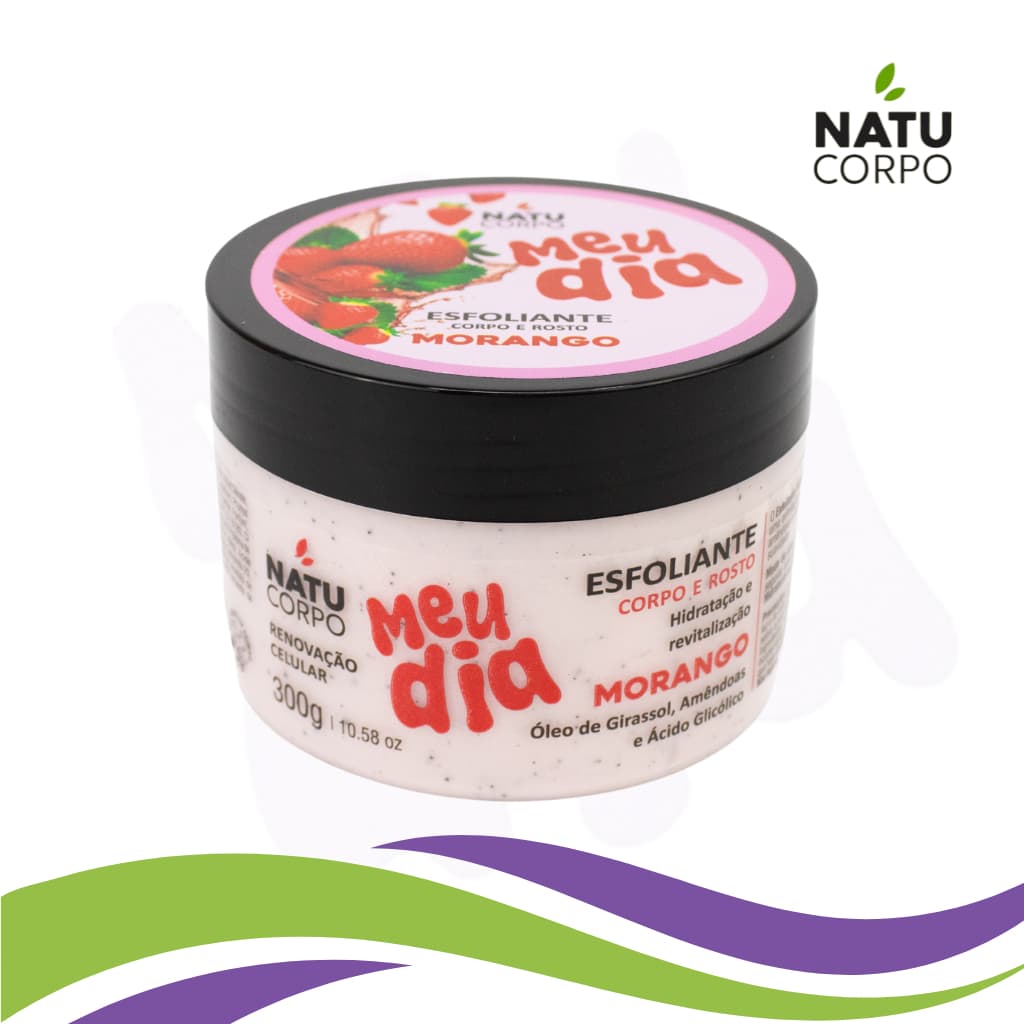 ESFOLIANTE MORANGO NATUCORPO MEU DIA 300G