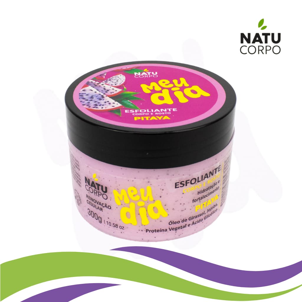 Esfoliante Pitaya Natucorpo Meu Dia 300g