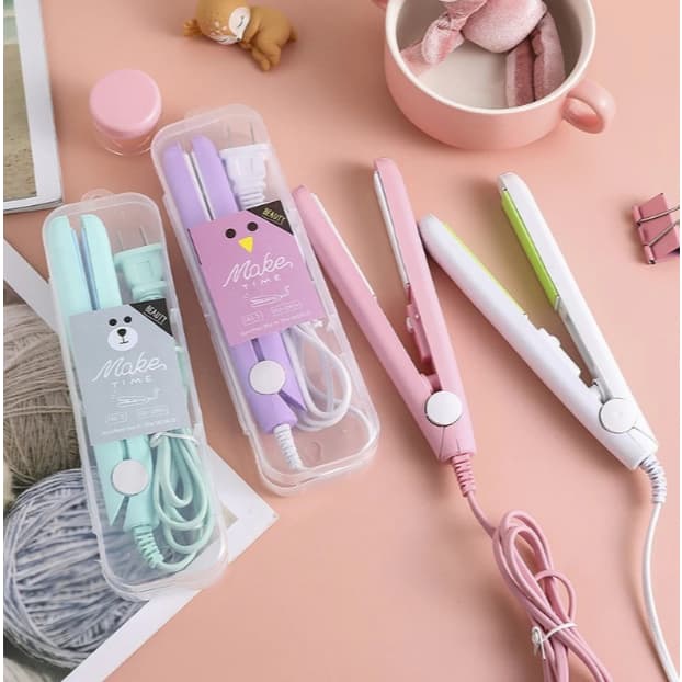 Mini chapinha Bivolt portátil de bolsa para viagem com Estojo