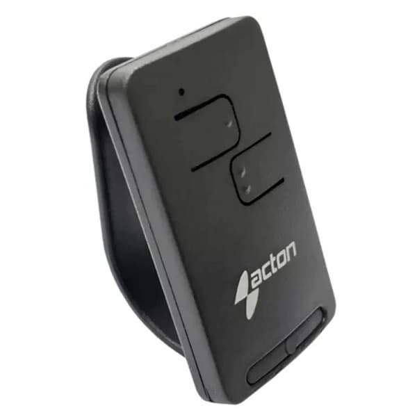 Controle Remoto Portão TX UNO Acton Black 433,92MHz – Compatível com a maioria dos motores
