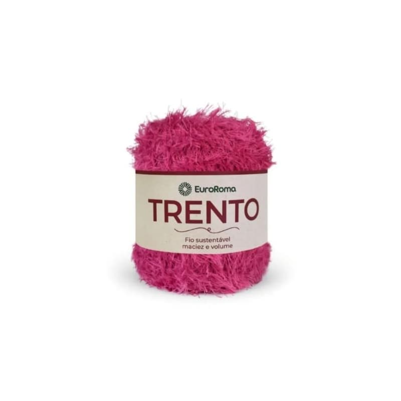 Fio trento euroroma 200g cor 550 pink