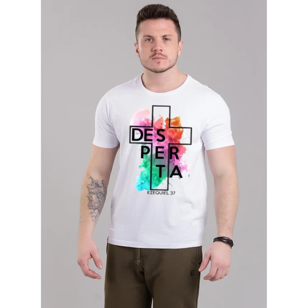 Camiseta Unissex Quaresma - 100% Algodão Premium - Desperta