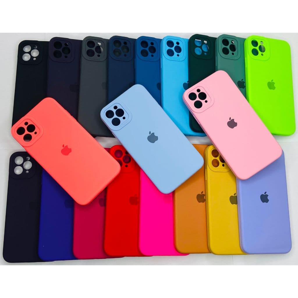 CAPA CAPINHA CASE PARA IPHONE 11 PRO MAX A SILICONE INTERIOR AVELUDADA COM CÂMERA FECHADA