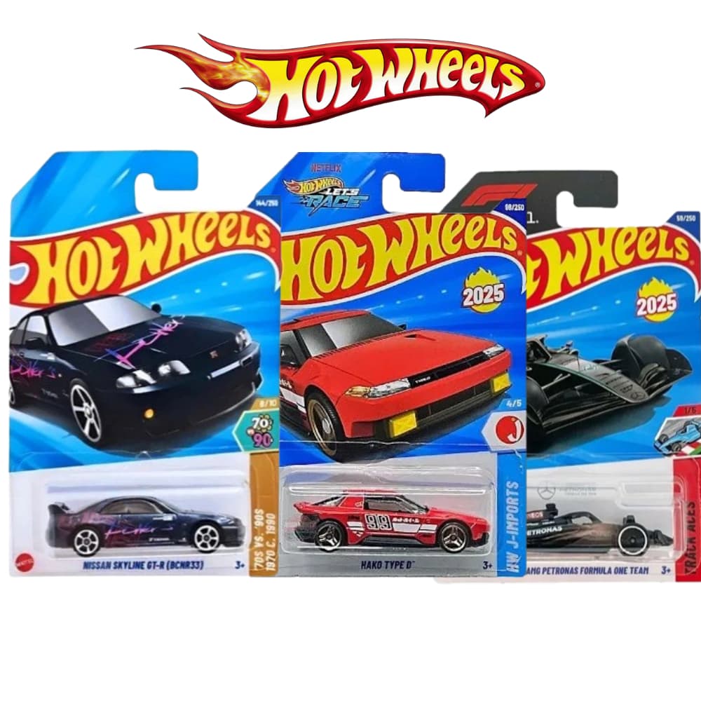 Carrinhos Hot Wheels Originais 2025 Lacrados Mattel Colecionáveis Escolha o Seu Envio Super Rápido.