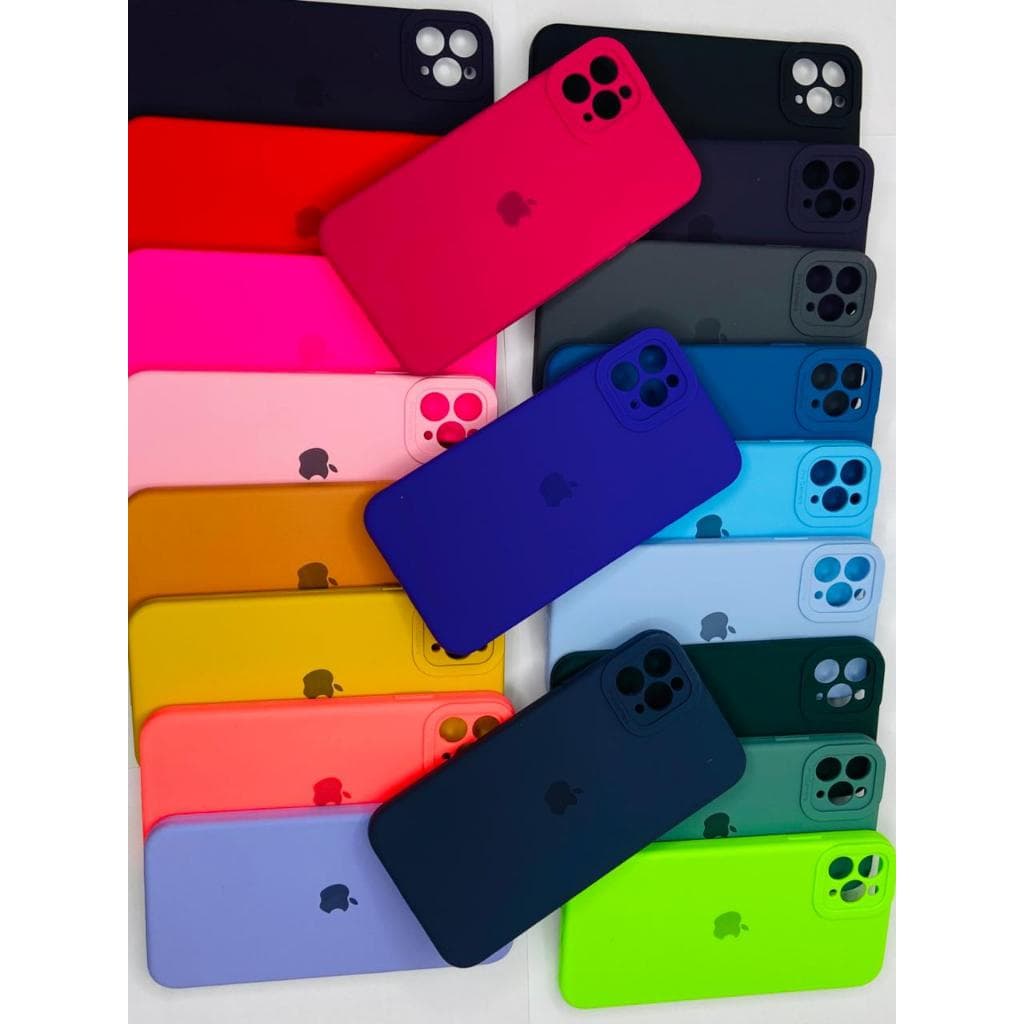 CAPA CAPINHA CASE PARA IPHONE 11 PRO MAX A SILICONE INTERIOR AVELUDADA COM CÂMERA FECHADA