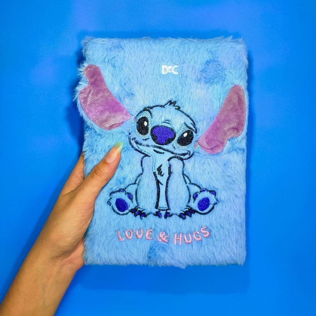 Caderno Lilo Stitch, Lotso , Toy Story Desenho Pelucia Escola Filme com Pauta Papelaria Fofa Kawaii
