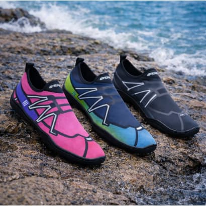 Sapatilha Aquática  Neoprene Slip On Masculina e Feminina Antiderrapante, Secagem Rápida, Pesca Praia Piscina Cachoeira