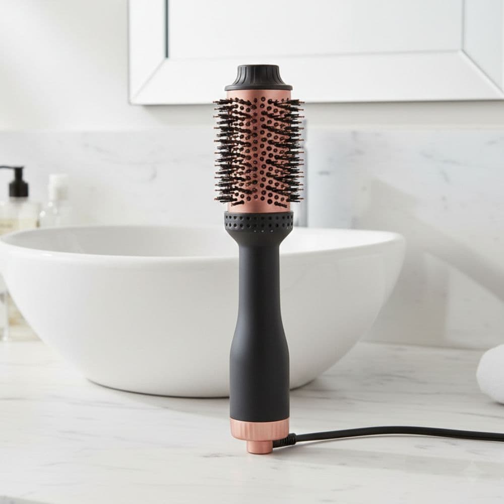 Escova de cabelo secadora profissional Bivolt 1300W