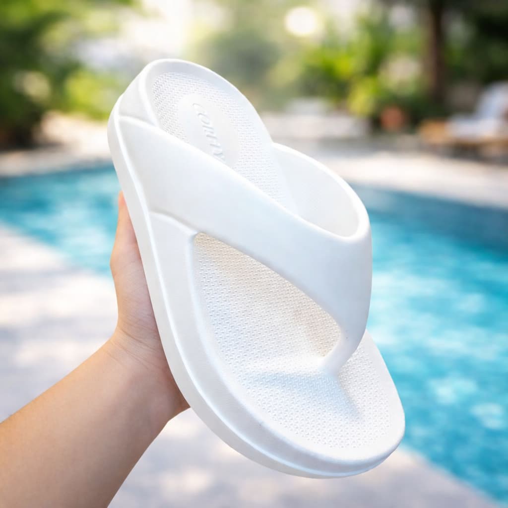 Chinelo Tamanco Corfly Plataforma Sandalia 100% EVA Confortável Leve Praia Nuvem Feminino Macio