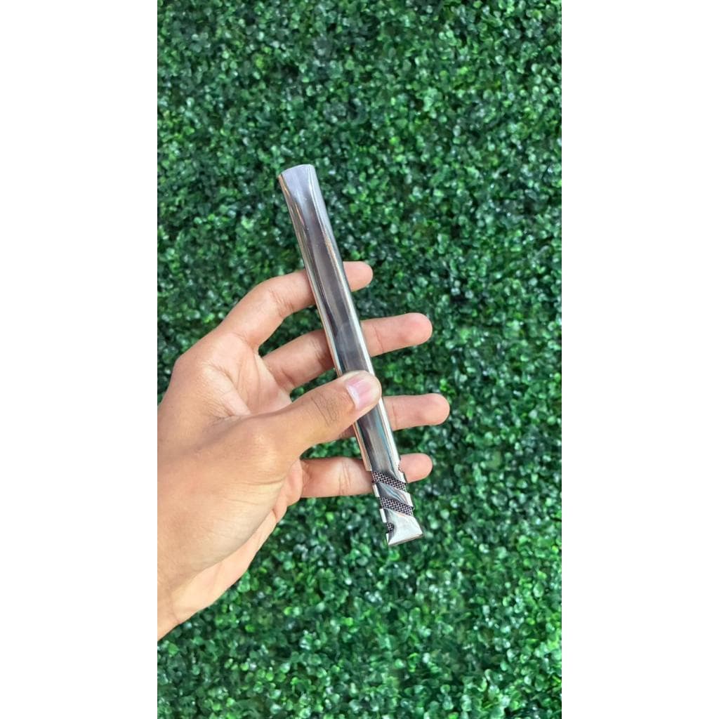 BOMBA TERERÉ ALTO FLUXO NÃO ENTOPE - BOMBA ACHATADA LARGA LISA PREMIUM TELA INOX