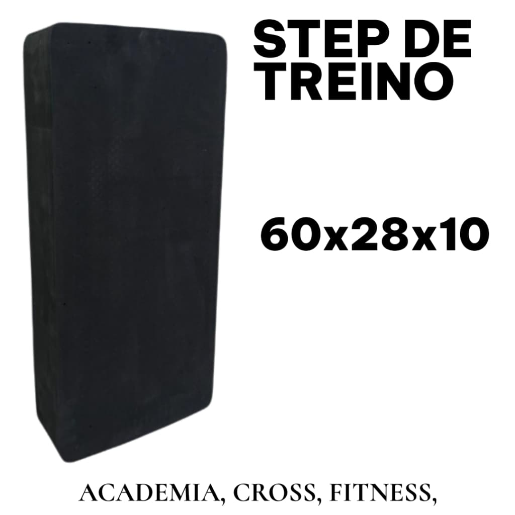 step de academia  60 X 28 X 10, treino fitness, crossfit E.V.A