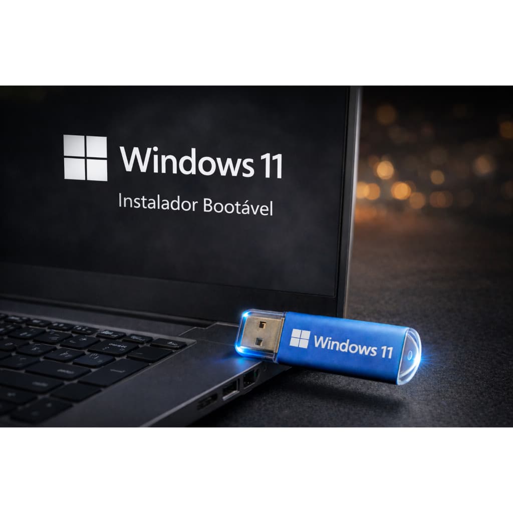 Instalador Windows 11 Pro | Formatação Bootável | CPU s/ TPM 2.0