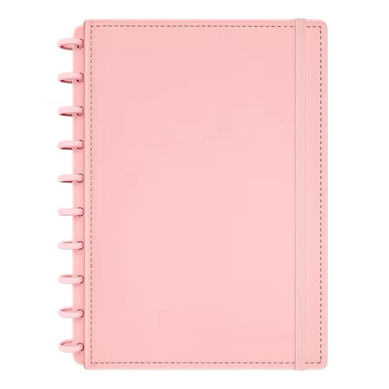 Caderno De Discos Inteligente B5 Médio Capa Dura 80 Folhas Pautadas Planner Diário Escritório Escolar