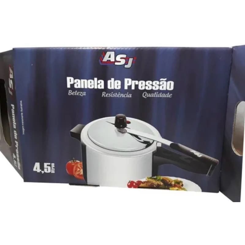 PANELA DE PRESSÃO ALUMINIO POLIDO 4,5 L ORIGINAL