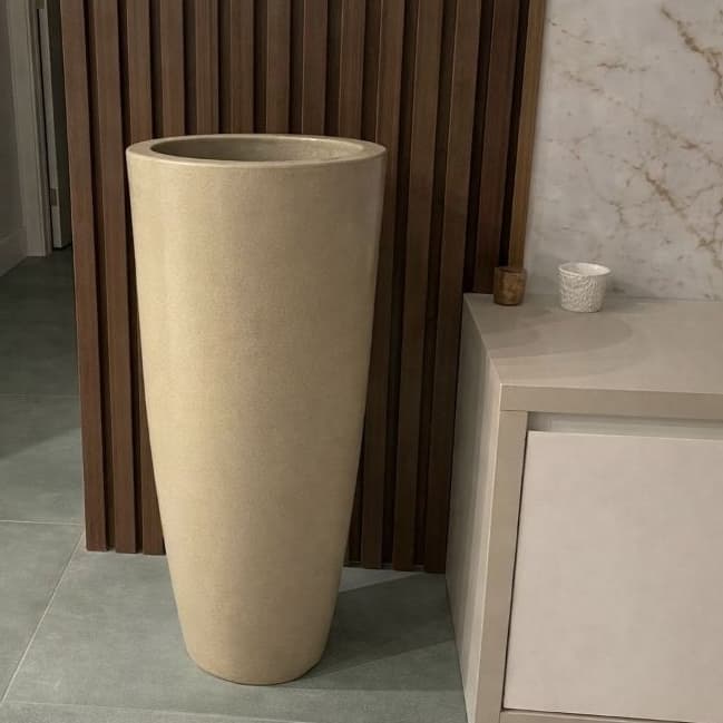 Vaso Planta Sala - Vaso Decorativo com Prato Coletor