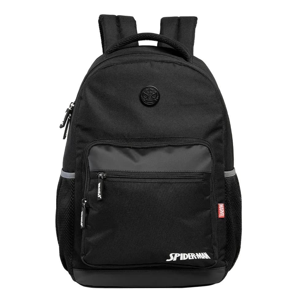 Mochila Juvenil Homem Aranha Logo Metal Xeryus Original