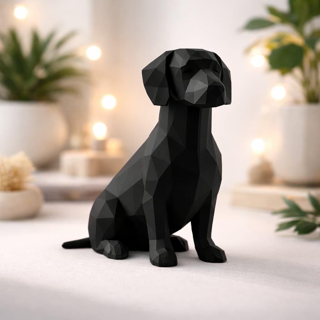 Cachorro Salsicha Decorativo | Estatueta Dachshund - Decoração sala escritório casa