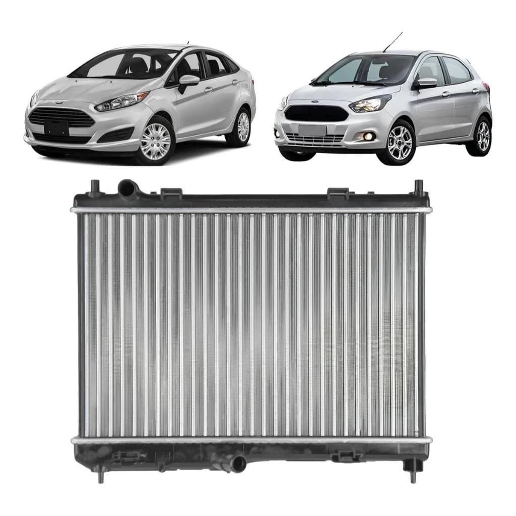Radiador Ford New Fiesta Motor Sigma 2011 Até 2019 1.5/1.6