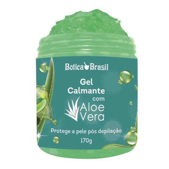 Gel Calmante Pós Depilação -para Pele Suave