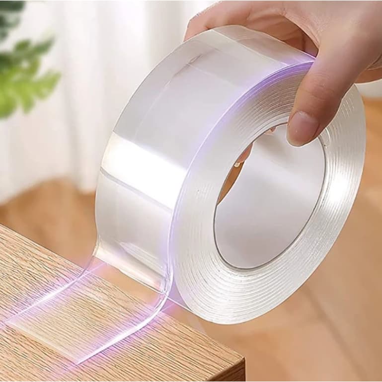 Fita Adesiva Dupla Face Ultra-Resistente reutilizável a Prova D'água fixação forte 3m e 2cm uso residencial escritórios