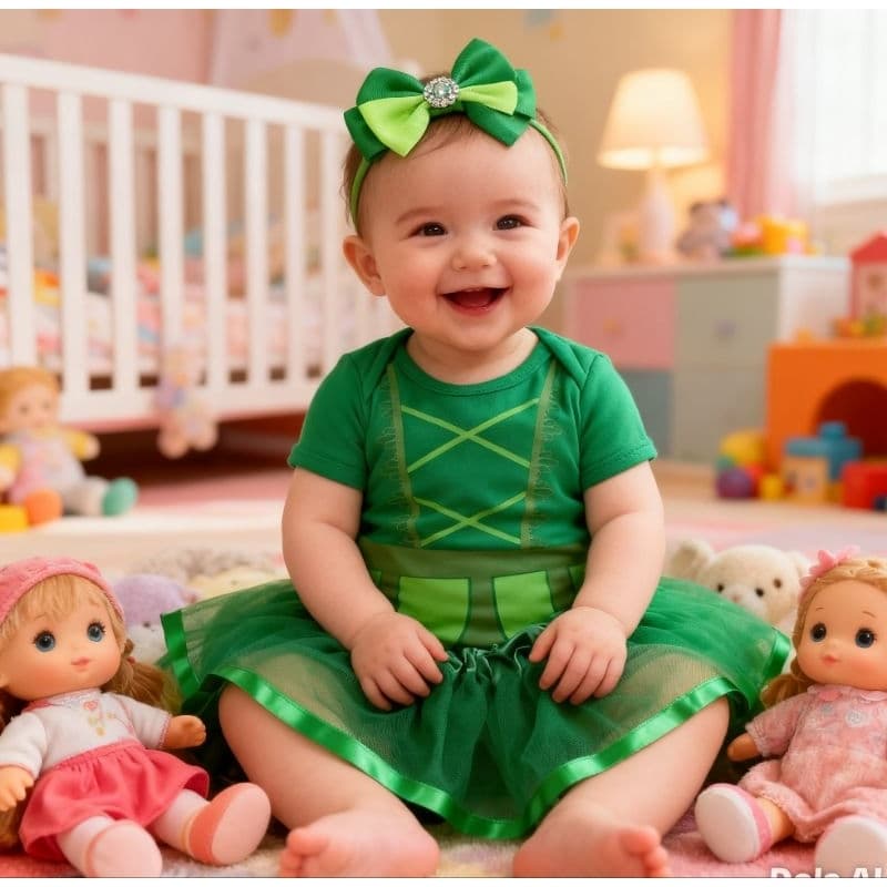Body Sininho Bebe Menina Fantasia-mesversário/temáticos