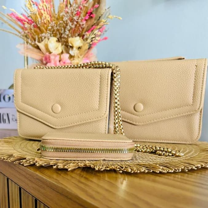 Kit Bolsa feminina Com Alça Ajustável Bolsa Feminina Elegante Bolsa Feminina Transversal Bolsa De Mão Tiracolo Bolsa