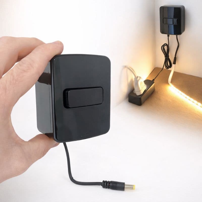 Interruptor Sobrepor para Fita LED – Plug P4 – Prático e Fácil de Instalar