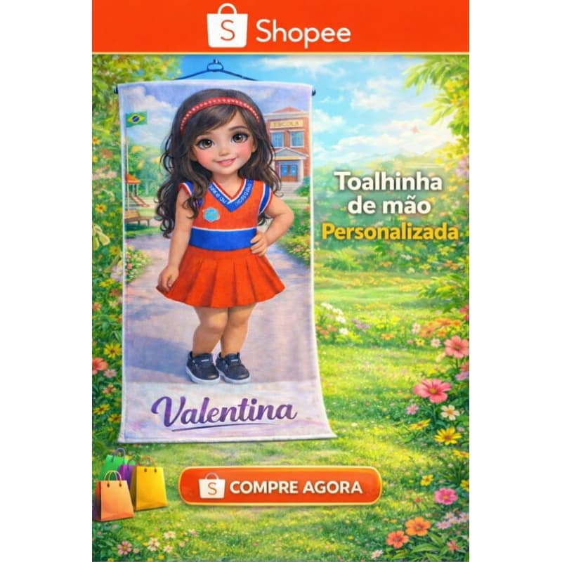 TOALHINHA PERSONALIZADA FOTO DESENHO NOME