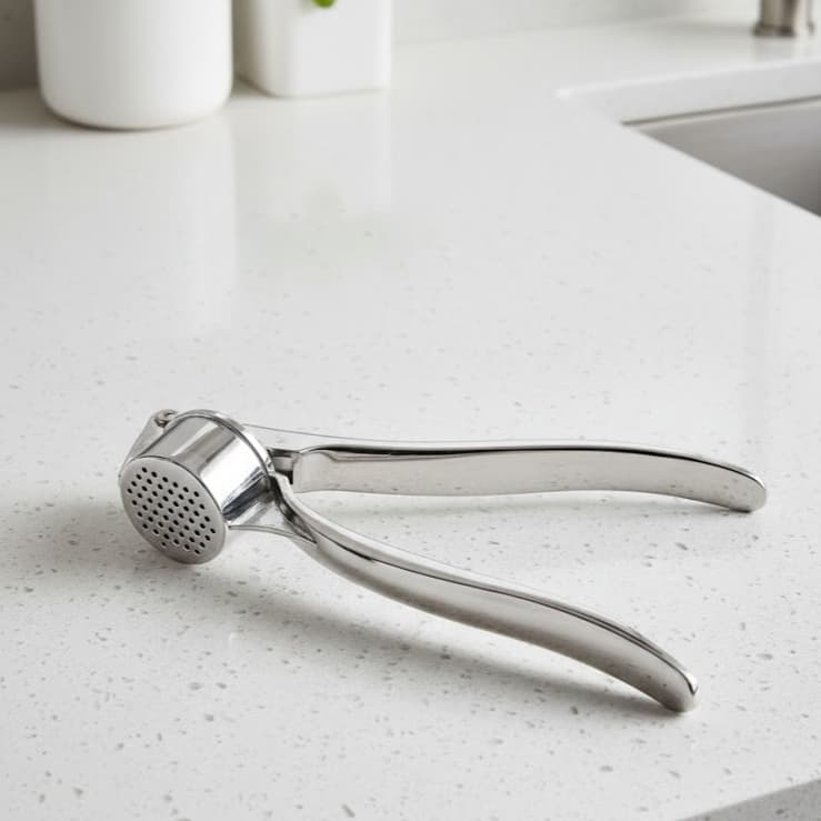 Espremedor De Alho Profissional 15.5CM Manual Reforçado - Para Alho - Luxo Cozinha Resistente