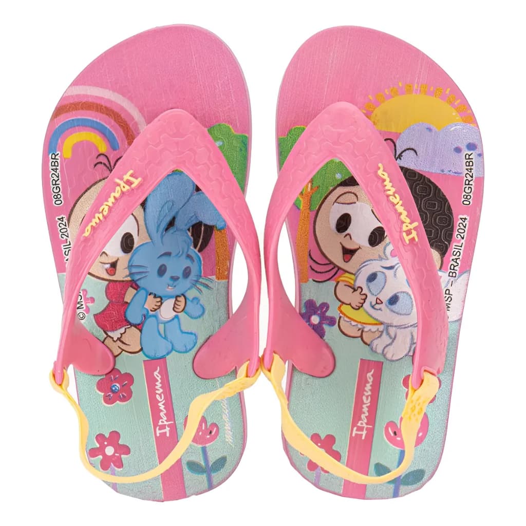 Chinelo Infantil Ipanema Baby com Solado Antiderrapante para Mais Segurança Estampa De Acordo com Disponibilidade