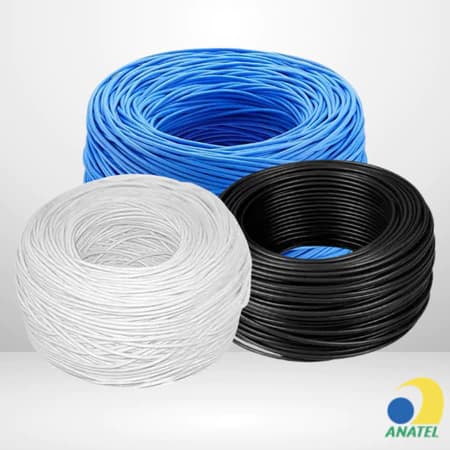 Cabo Multicâmeras 4 Pares 8 Vias CFTV 10 a 50 Metros - Condutti