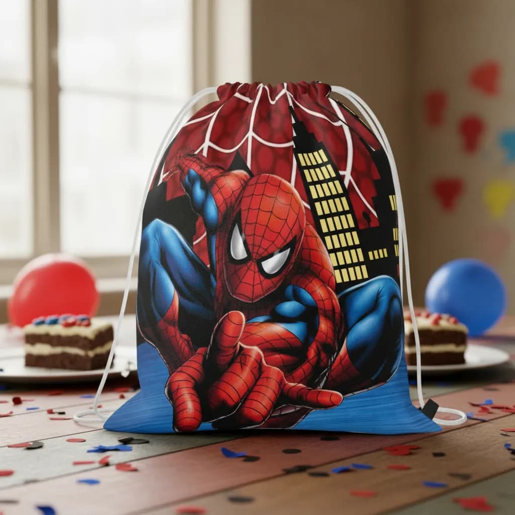 Kit 10 Mochilinhas Infantil Personalizadas – Sacolinha Surpresa Festa