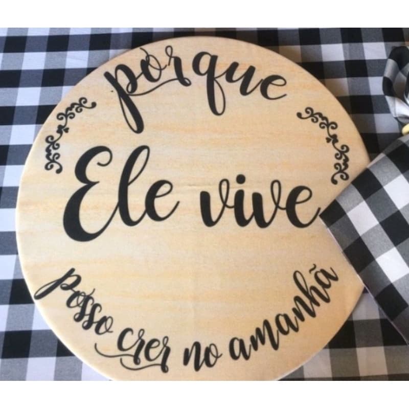 Capa Sousplat Mesa Posta Jogo Americano Redondo Luxuoso Decoração Para Base Mdf Redonda Com Bainha