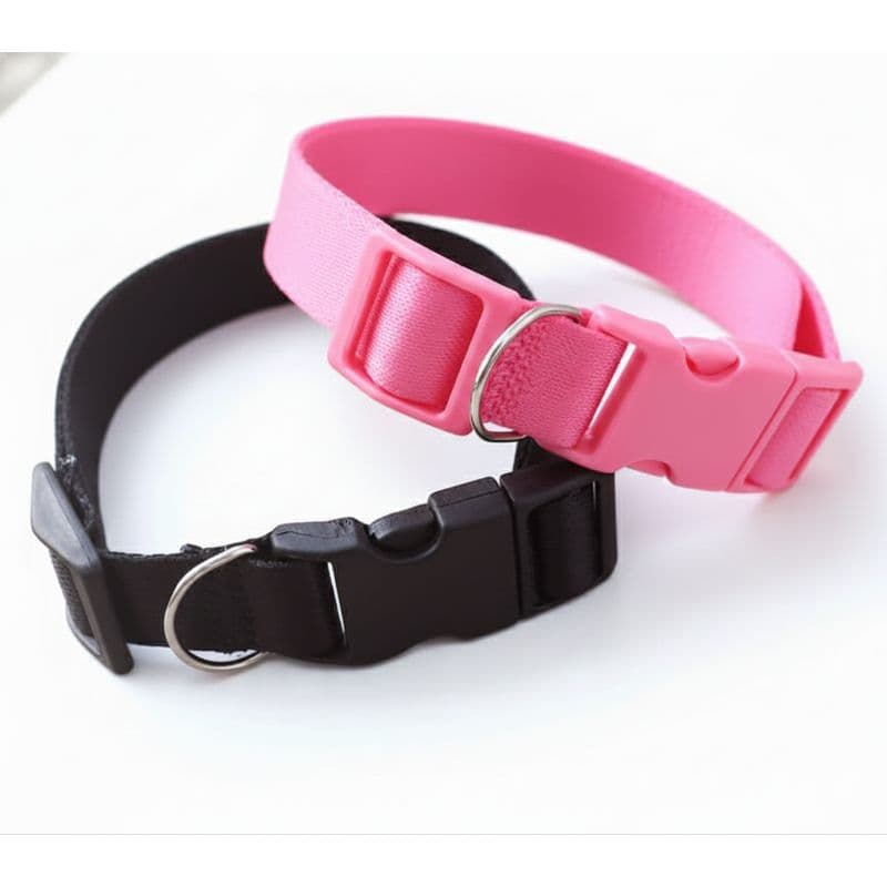 2 Coleiras Para Cachorro Porte Pequeno Ajustável e Resistente(Fita de 15mm)Ótima Qualidade.Coleira CachorroPorte Pequeno