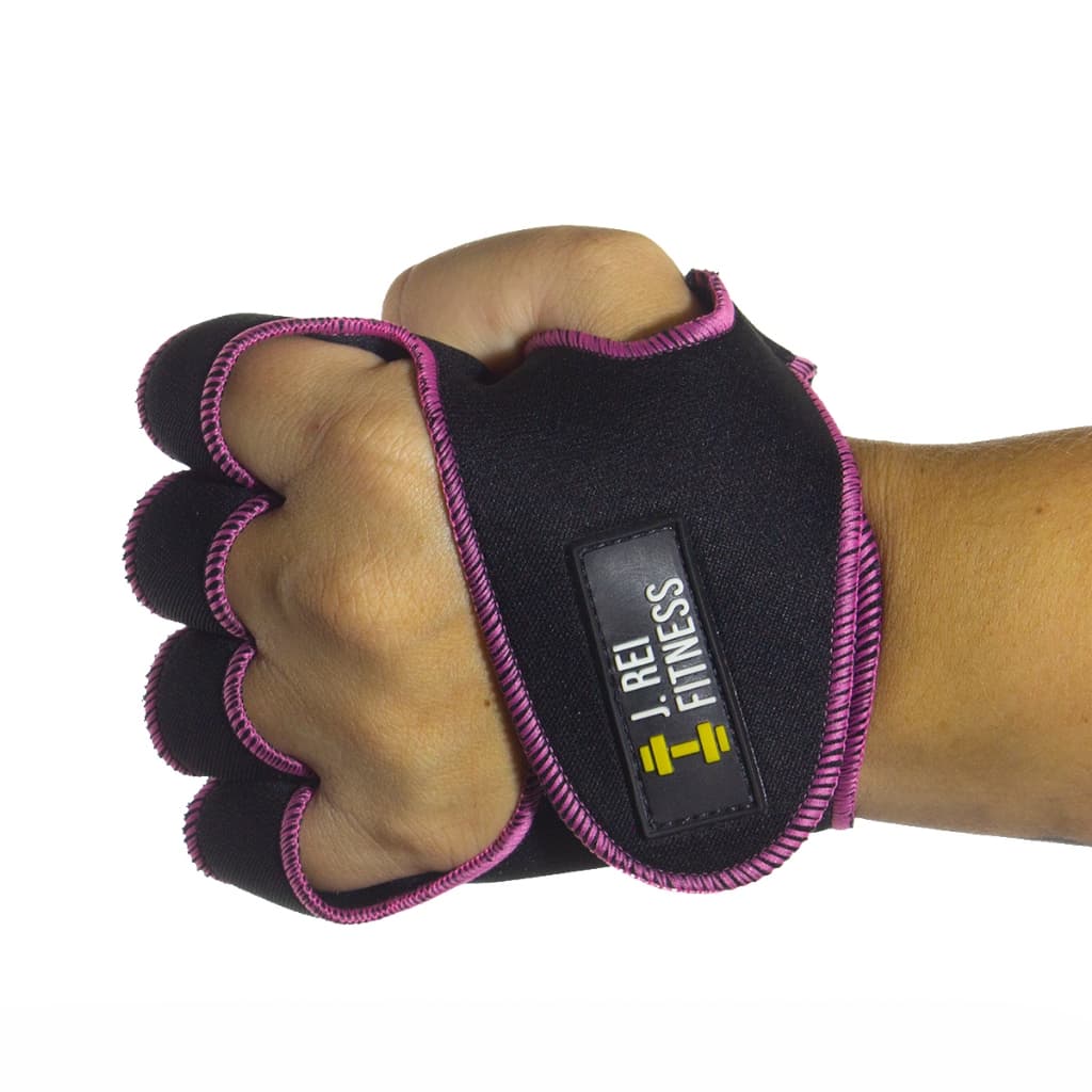 Luva De Treino Musculacao Academia Crossfit Fitness Ajustavel Com Regulagem Em Velcro Munhequeira Confortavel Bicicleta