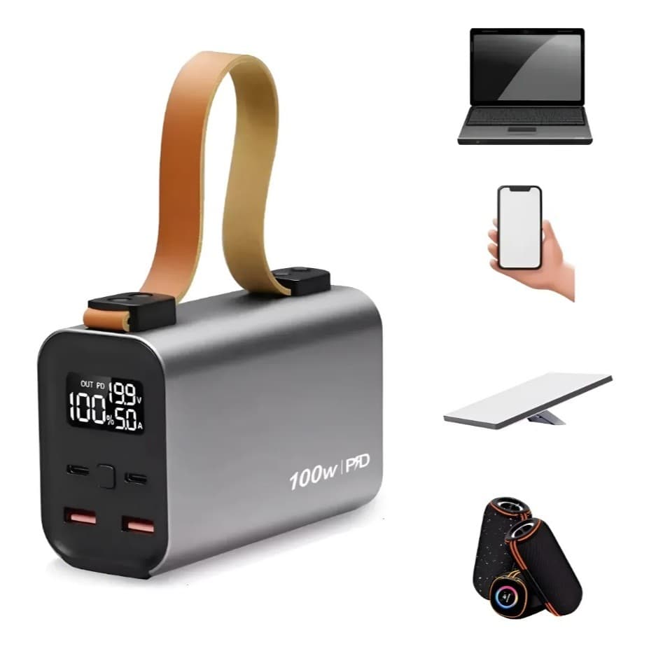 Power Bank Compatível Macbook Starlink Smartphone 100w Turbo Power Bank Starlink
