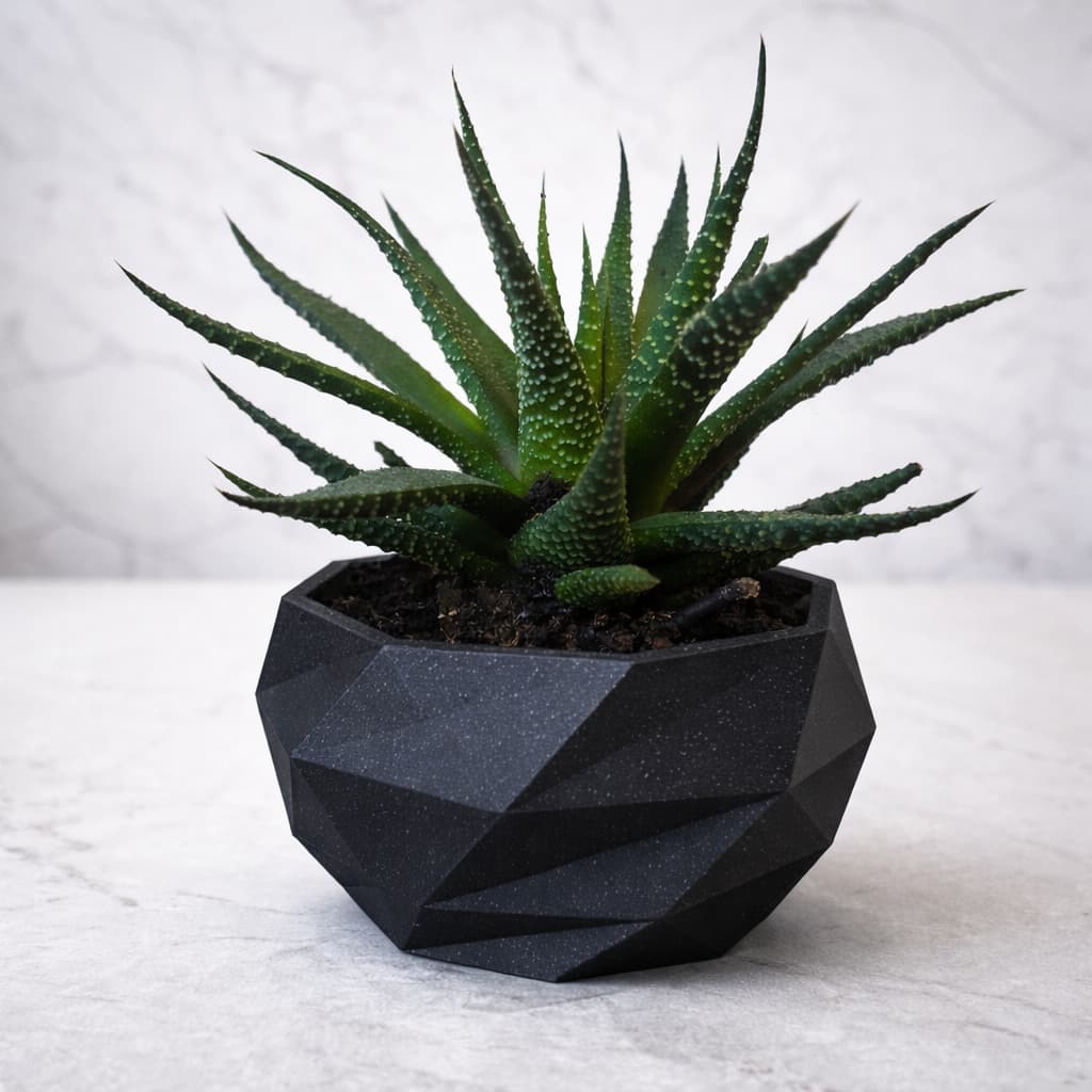 Mini Vaso 3D Decorativo Para Suculentas
