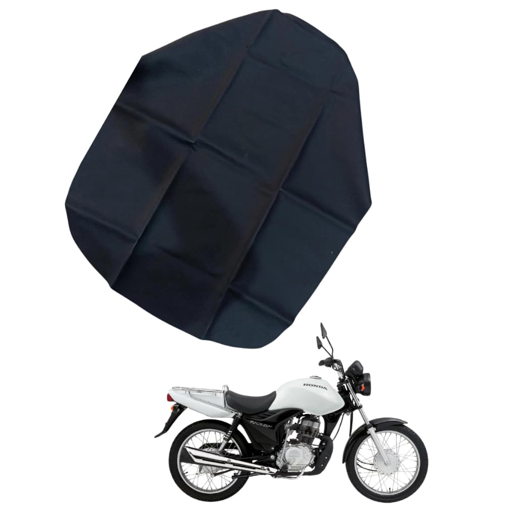 Capa Do Banco Moto Titan125/150  FAN 125/150 Cargo 2009 ATÉ 2013 Preto KS/ES/ESD/EX