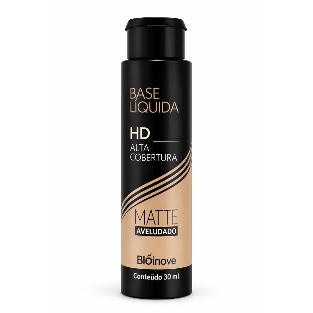 Base Liquida Matte Alta e Média Cobertura Bio Inove