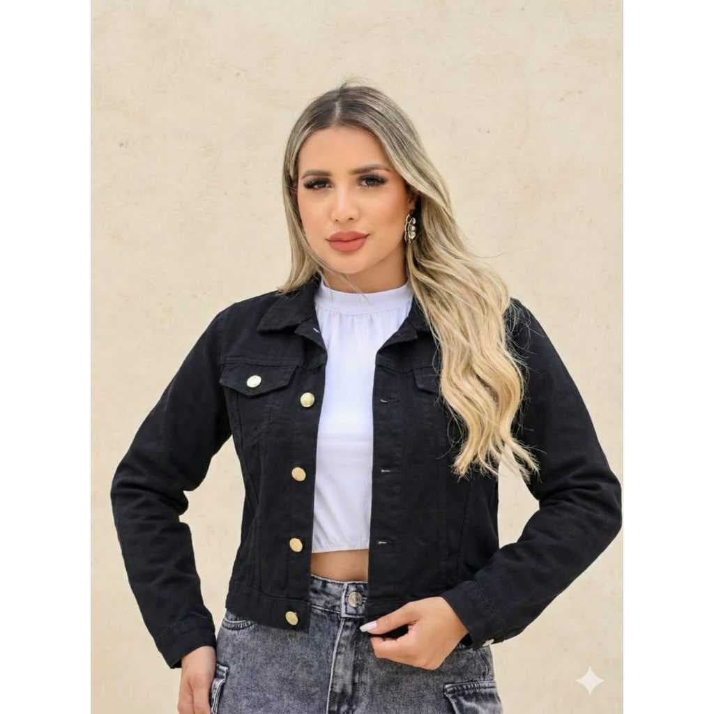 Jaqueta Jeans com Barra - Linha Premium