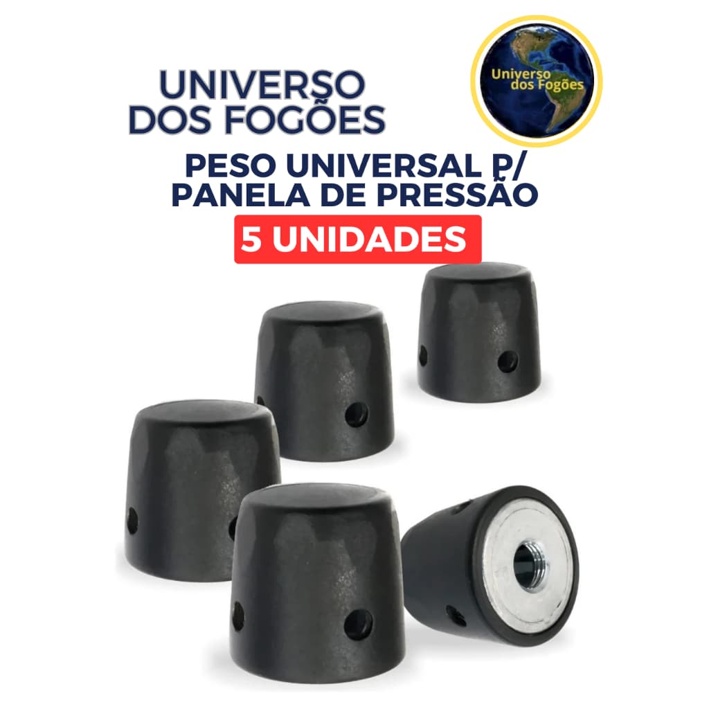 5 Pesos Pino para tampa de panela de pressão universal
