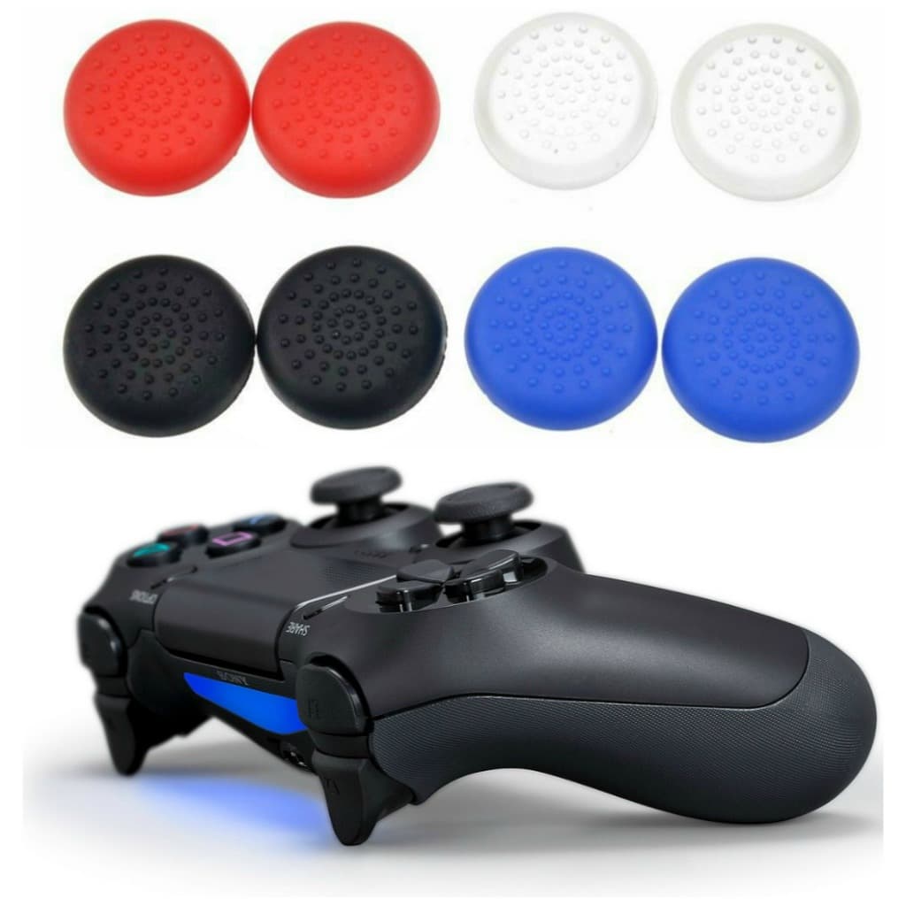 Grips borrachinhas protetoras para analógicos PS4 PS5 Playstation