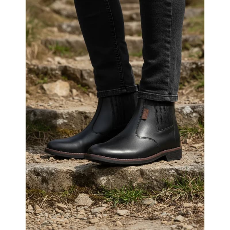 Bota Masculina Botina Cano Curto Elástico Lateral Casual Conforto