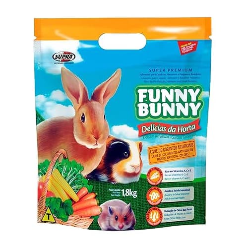 Ração Funny Bunny Delicias Da Horta 500 G