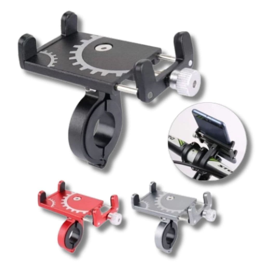 Suporte para Celular De Bike & Moto Reforçado GPS  | Aluminio Resistente | Seguro para O Dia A Dia E Sua Rota