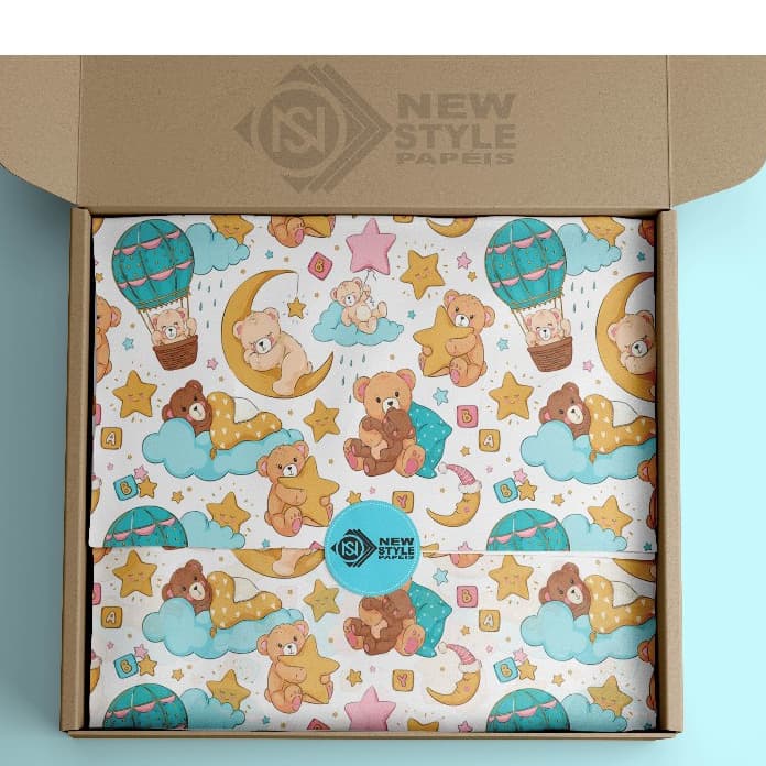 Papel de seda Premium 35x50 cm URSINHOS