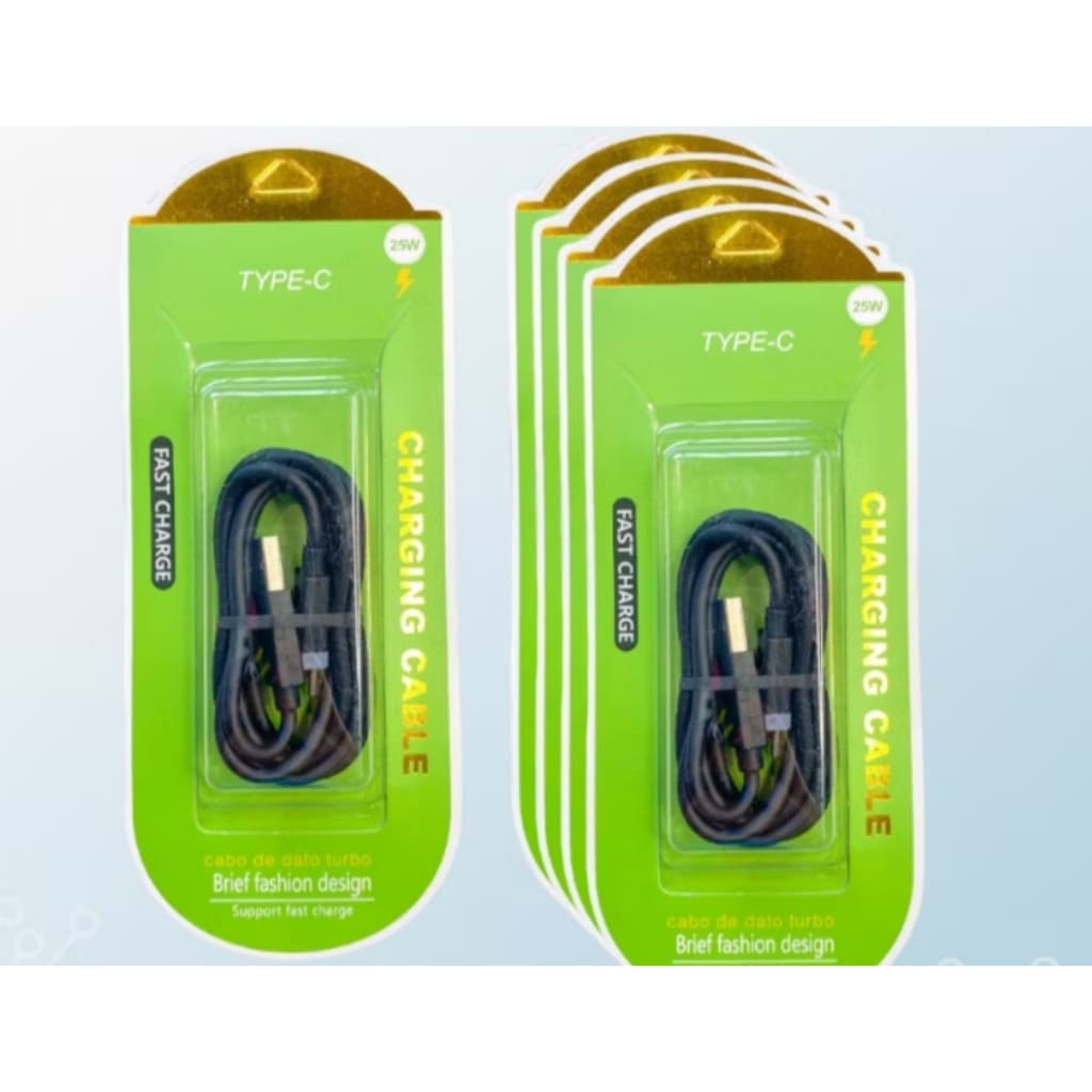 CABOS TURBO 25W USB- V8 TC IOS