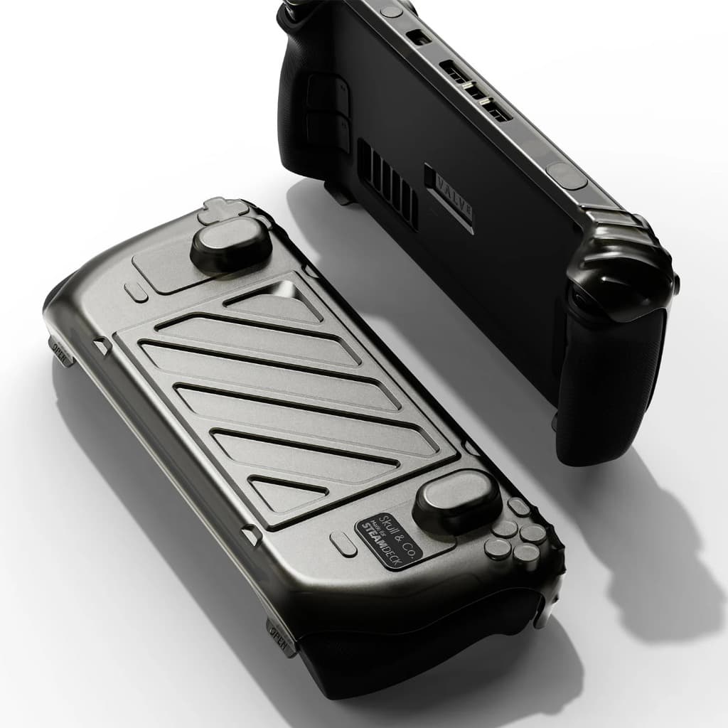 GripCase Steam Deck - Traseira e Tampa Frontal - Skull&Co